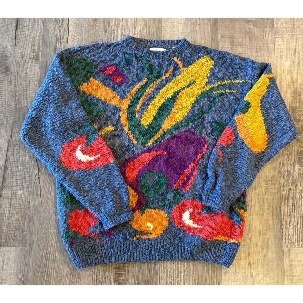 Vintage BD Baggies Men's Colorful Sweater Size Large